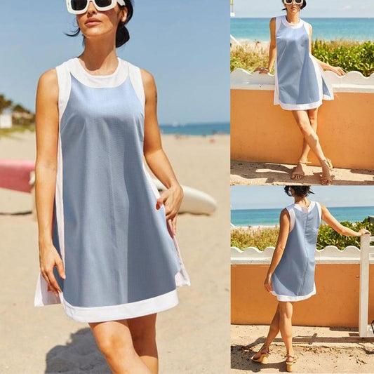 Women's Sleeveless Top & Pocket Shorts Set
