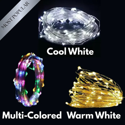 LED Flower Lights (6.56 ft, Battery)