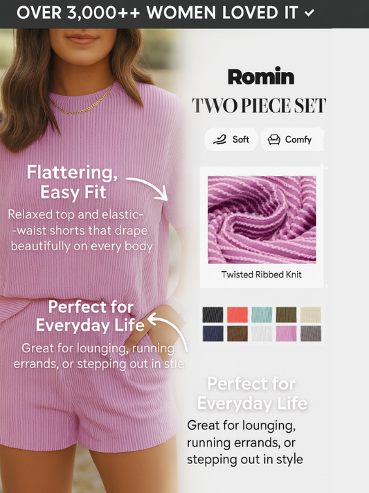 Woman Ribbed Set