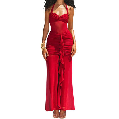 Ruched Maxi Dress