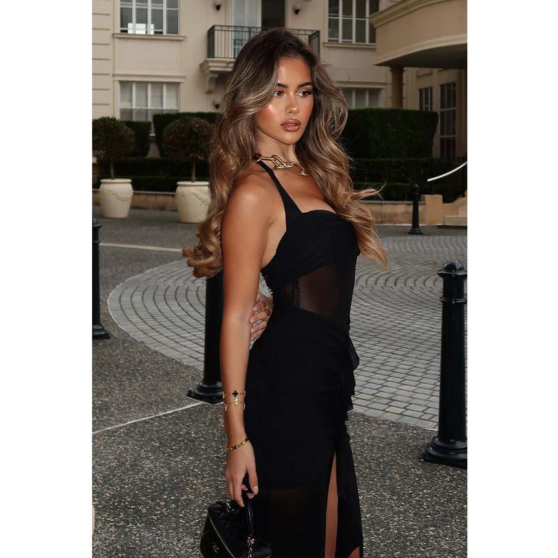 Ruched Maxi Dress
