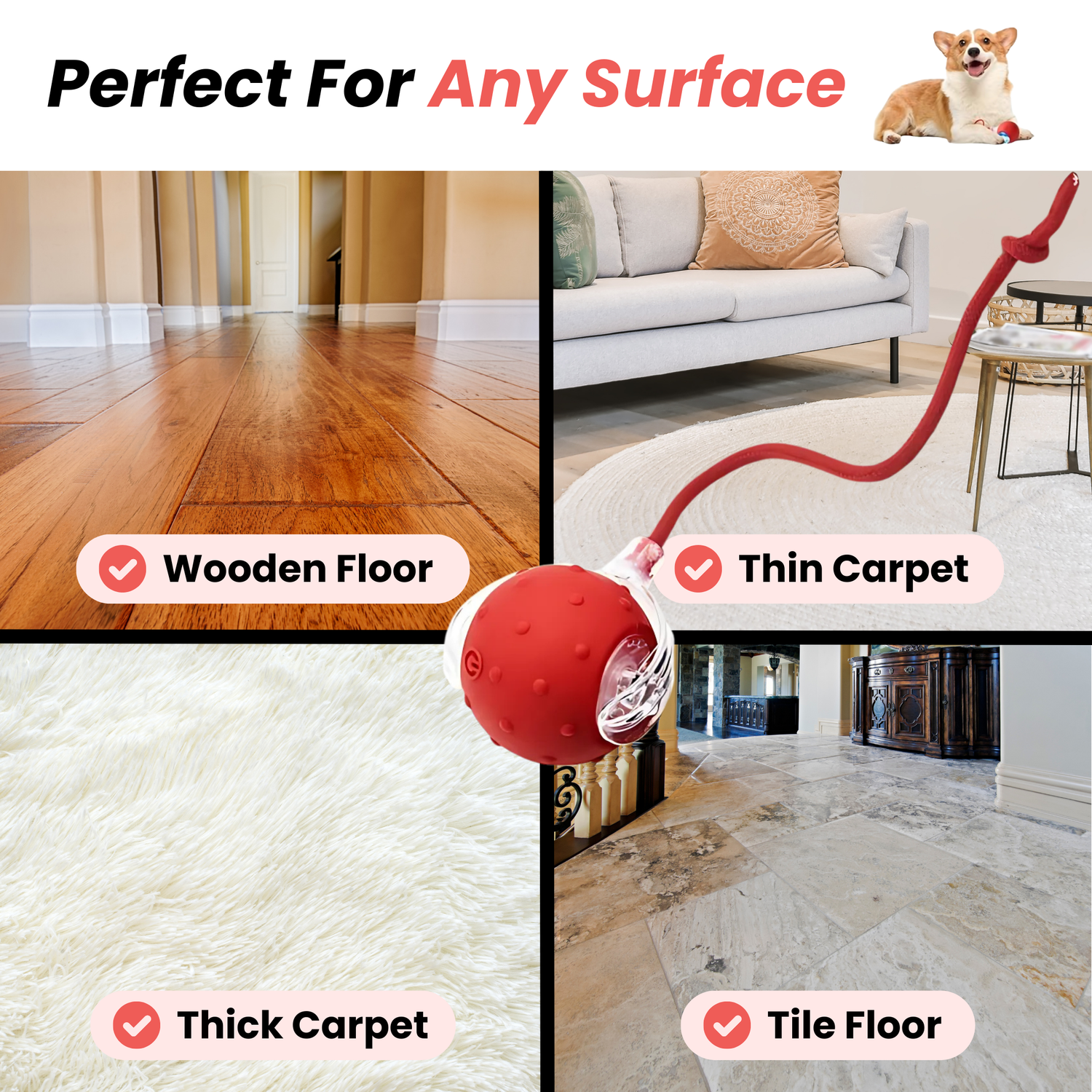 Lemvi motion ball on a bright lifestyle surface
